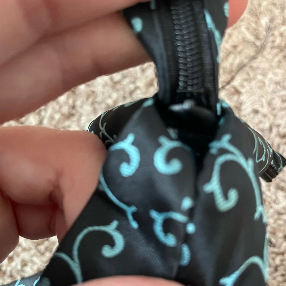 Black and blue child necktie